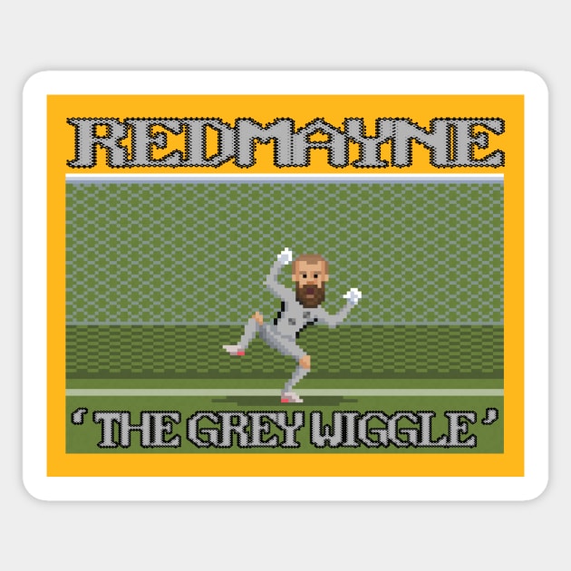 Socceroos - Andrew Redmayne - THE GREY WIGGLE Sticker by OG Ballers